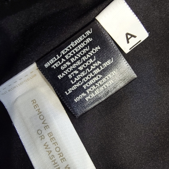 LOFT Black Sequin Striped Skirt Size 2 Holiday Evening Party Sparkle - Picture 12 of 14